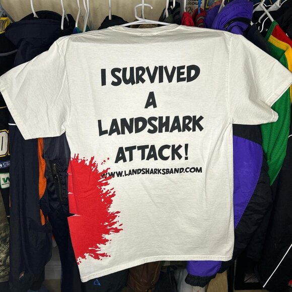 The Landsharks Attack Survivor Parody Tee - Picture 5 of 5